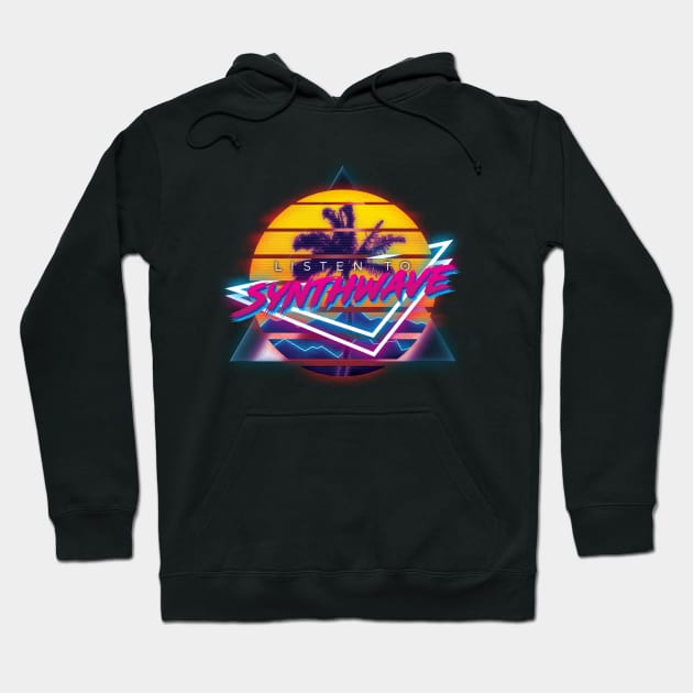 Listen to Synthwave Hoodie by patrickkingart